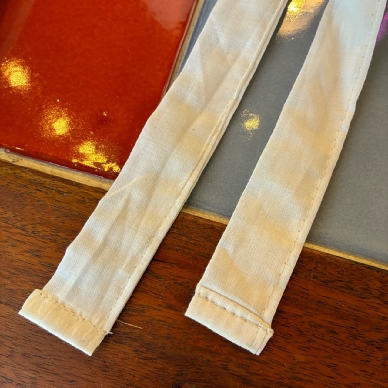 TOPANGA Homefurnishing India Cotton Voil Ribbon curtain　インド　コットンボイルリボンカーテン　110×200cm　ホワイト　白　綿　ナチュラル　レースカーテン　ドレープカーテン　薄手　キッチン　カフェカーテン　バルーンカーテン　カーテンポール　暖簾