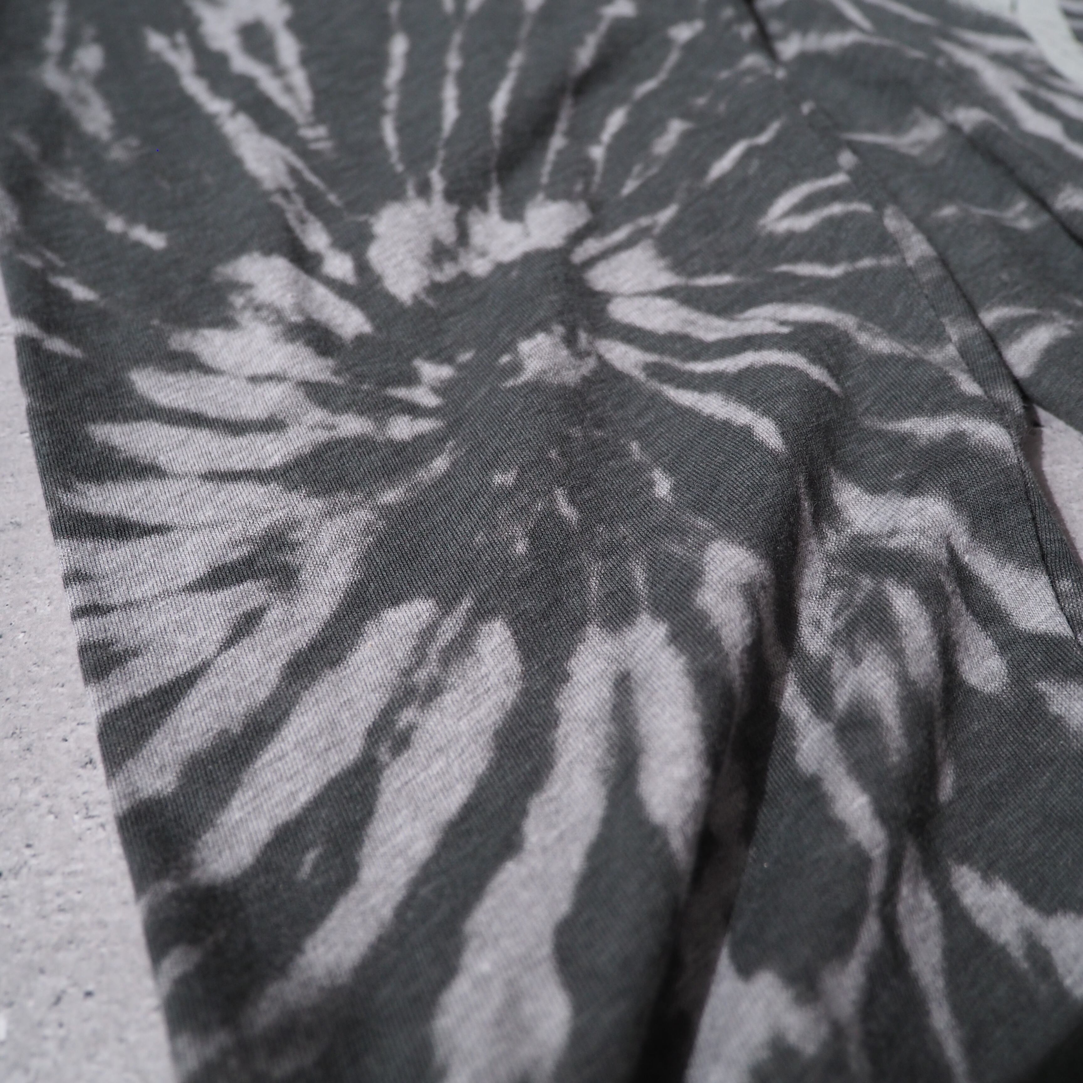 ” BATMAN ” Faint printed Tie dye dyeing long sleeve Tee