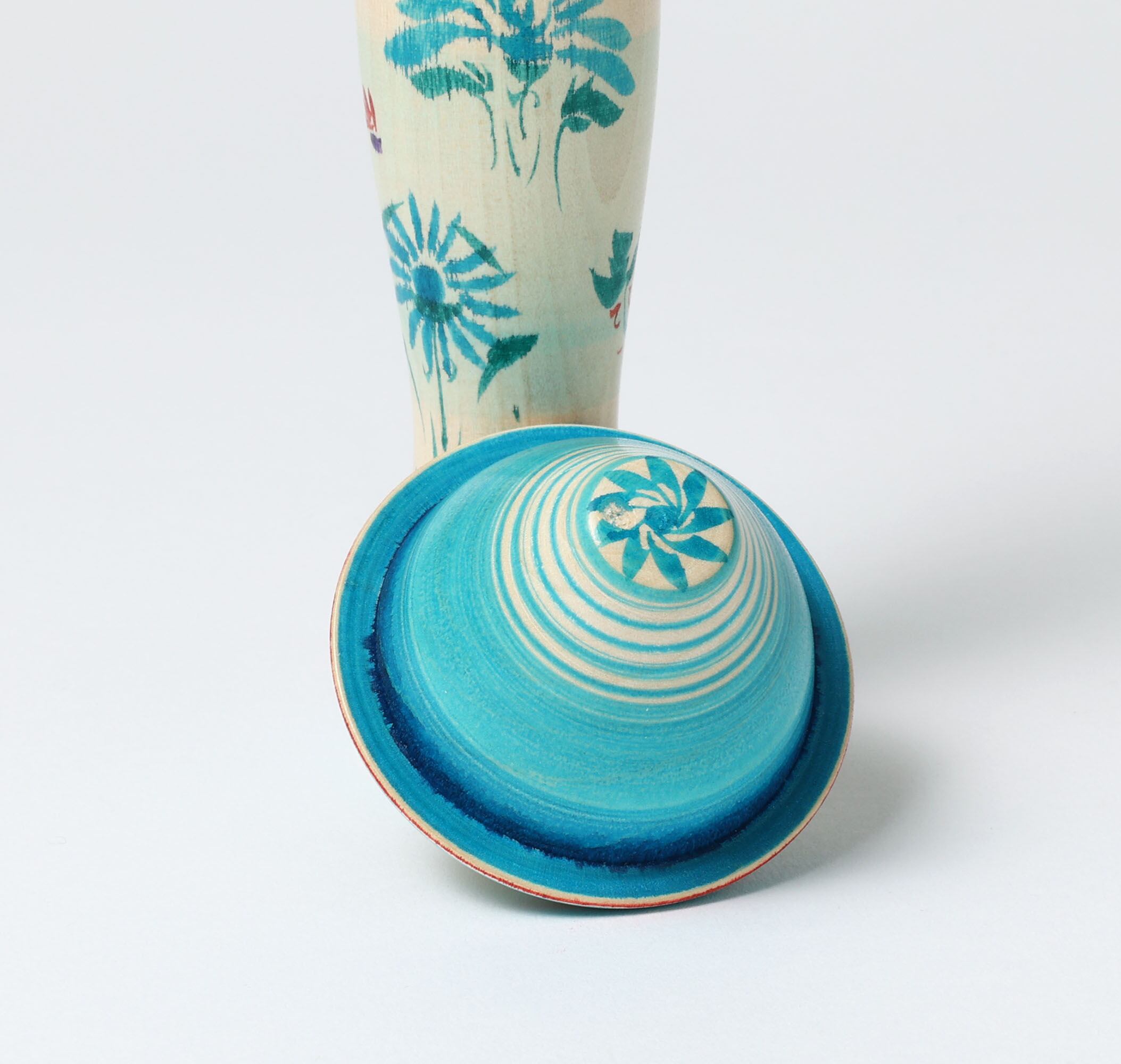 帽子こけし Boushi-hat kokeshi doll | 大沼秀顕工人 Hideaki OHNUMA