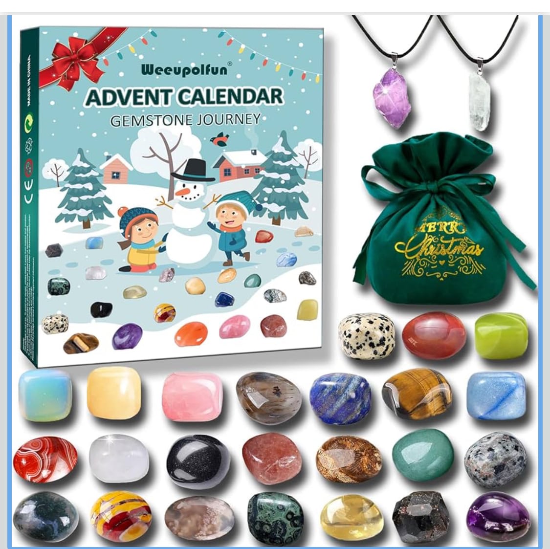 SALE【12/1 始まり】天然石のアドベントカレンダー