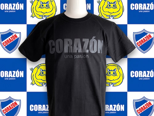 CORAZONロゴTシャツ（ブラック）