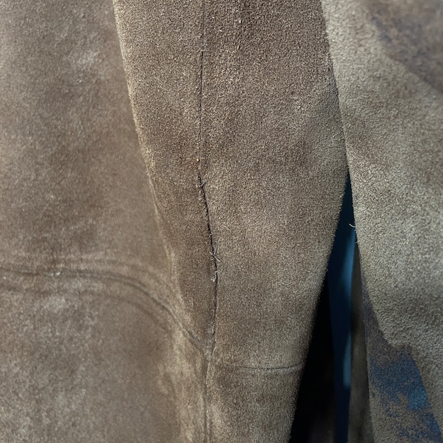 RalphLauren ラルフローレン　スエードレザージャケット　革　ブラウン　L