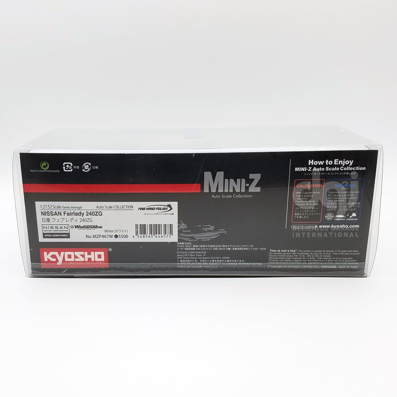 京商 Mini-z 日産 フェアレディ 240ZG ホワイト MZP467W Kyosho 京商 Mini-z 日産 フェアレディ 240ZG ホワイト MZP467W Kyosho