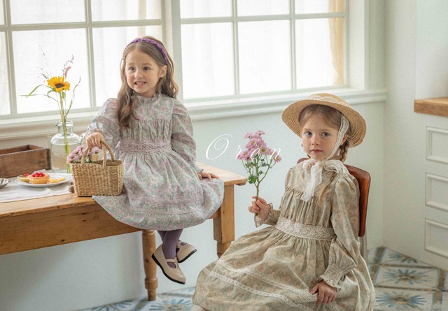 【即納】<OREN>  Fleurin flower dress