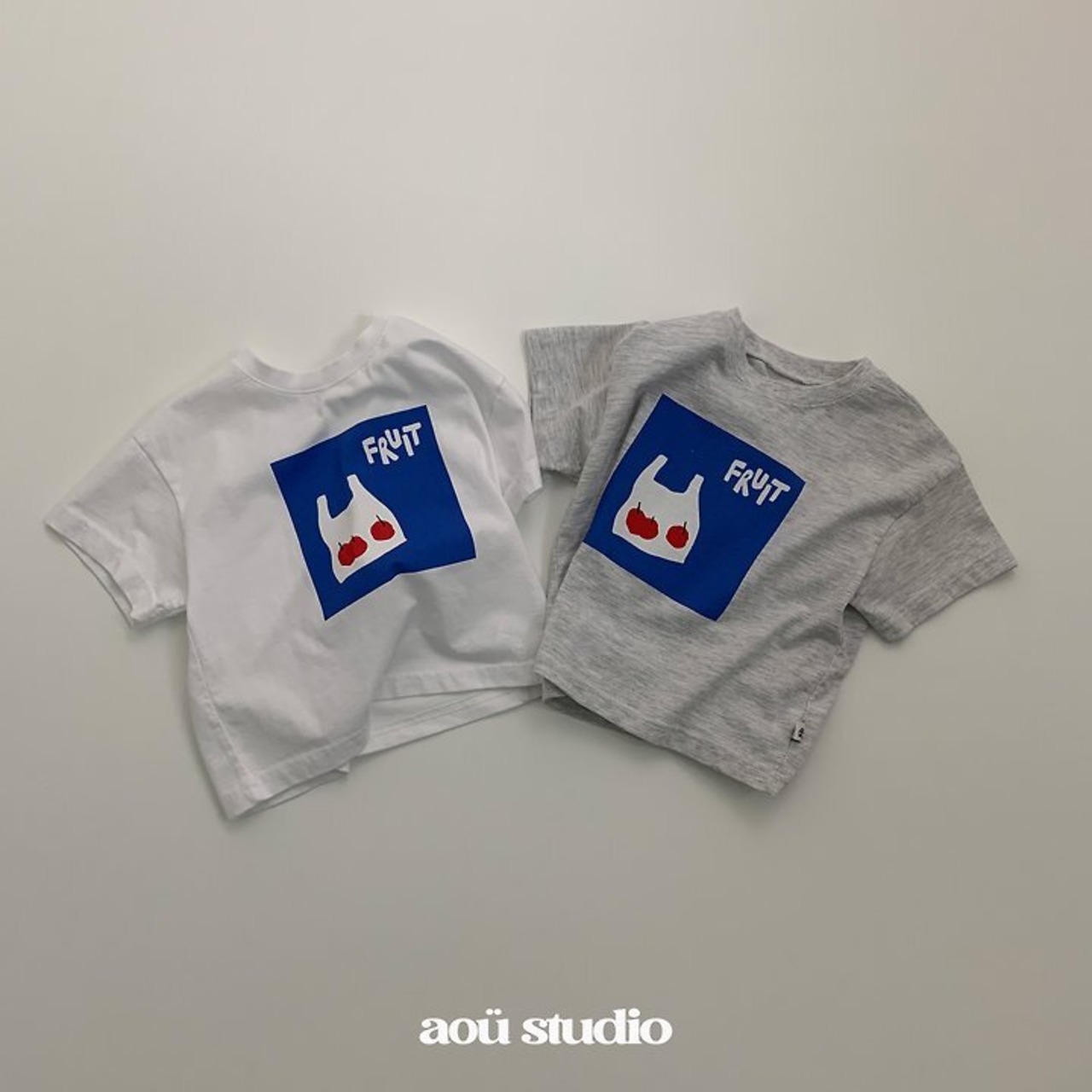 【取寄/韓国直送】aou studio 26/SM フルーツTシャツ｜夏服｜韓国子供服