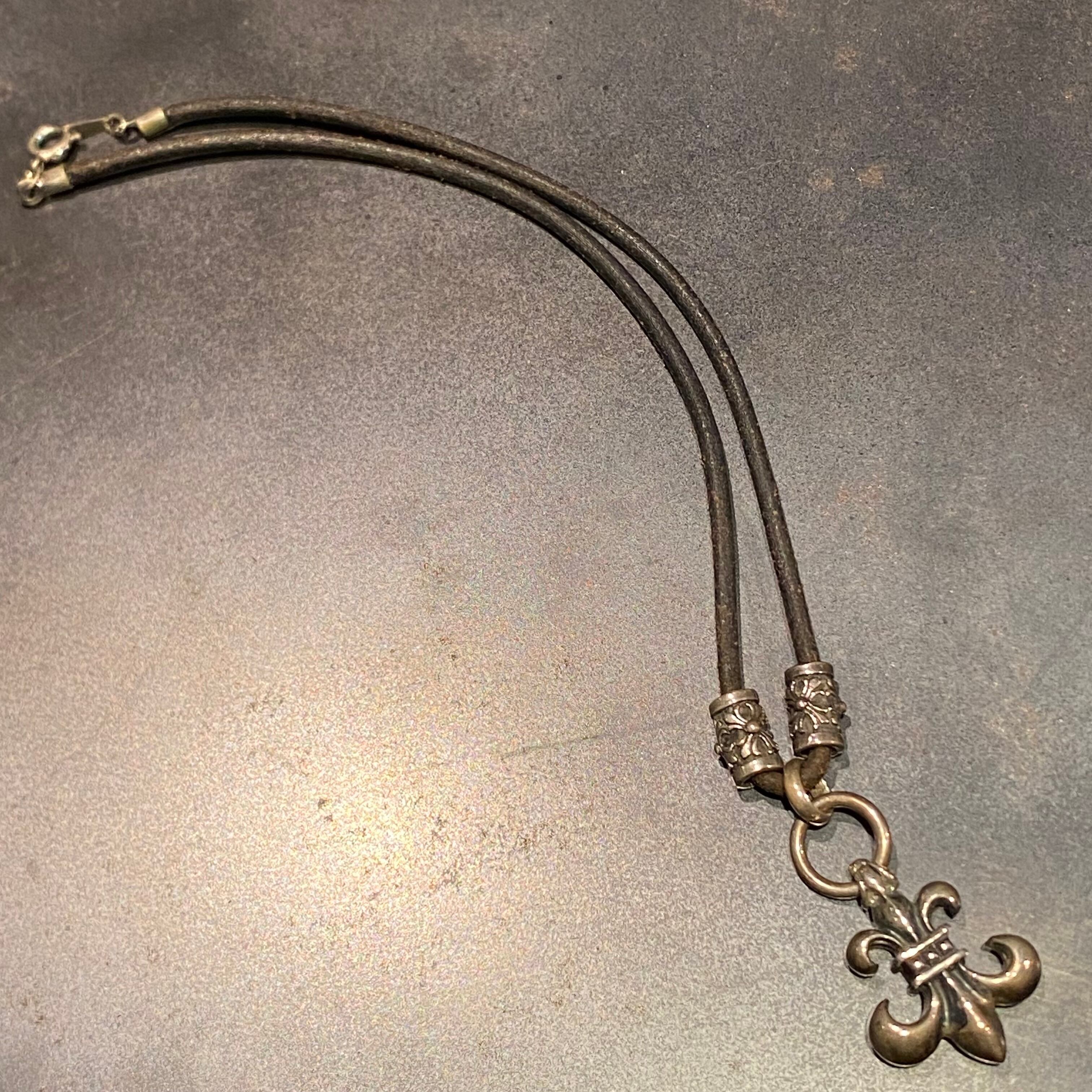 SILVER925 FLARE TOP NECKLACE/シルバー/ネックレス SILVER925 FLARE TOP DESIGN NECKLACE/シルバー/ネックレス