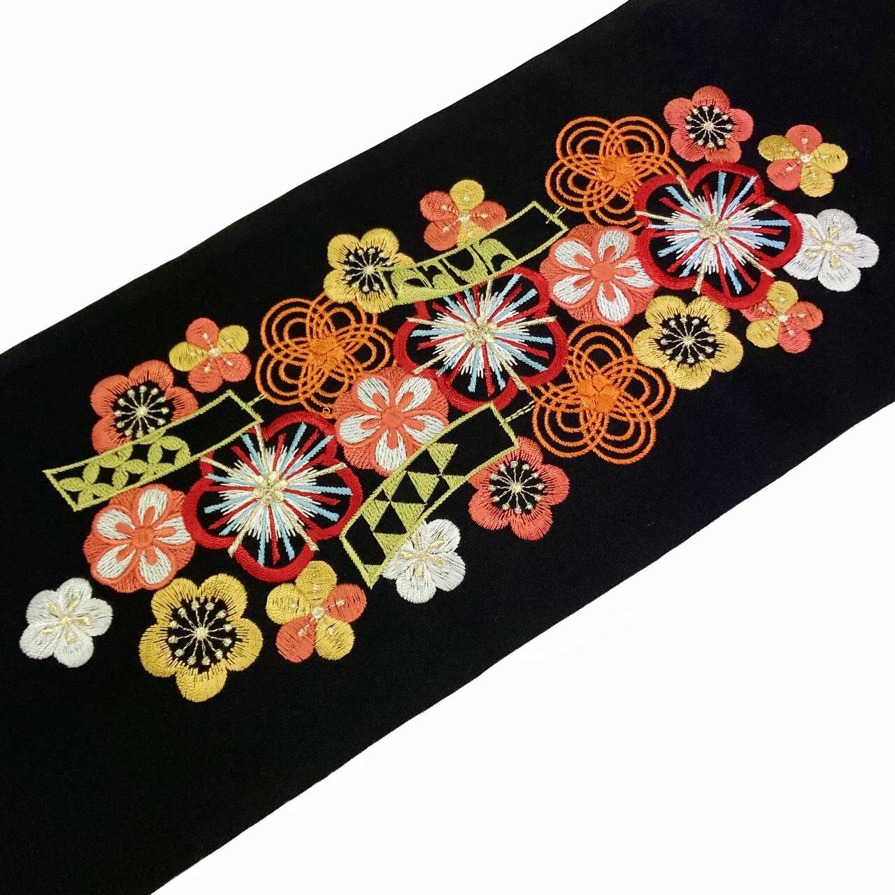 48 刺繍半襟 半衿 刺繍 半襟 着物 振袖 - 着物・浴衣