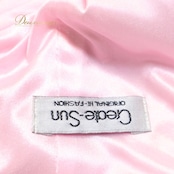 社交ダンス 衣装 スタンダードドレス ワンピース ドレス スタンダード ピンク クリエイトサン Create-Sun デモ 競技 ダンス パーティ 発表会 フロート レース ピンク系 可愛い コスチューム 発表会衣装 競技会 おしゃれ