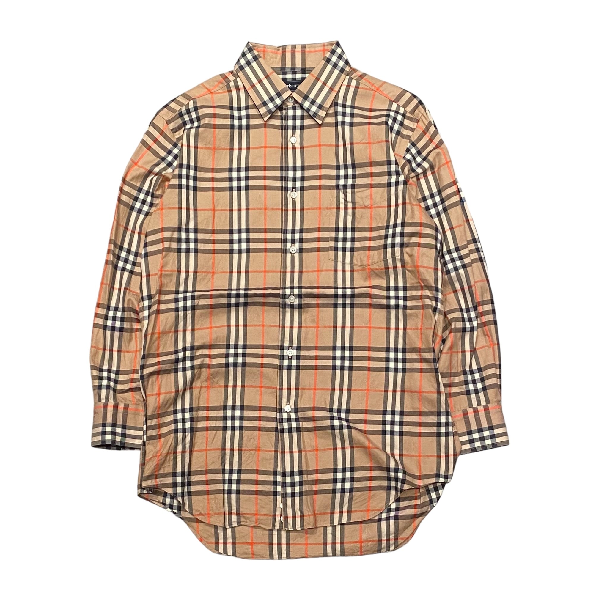 Old Burberrys' Nova Check Shirt / オールド バーバリー ノバチェック 長袖シャツ 古着 ヴィンテージ