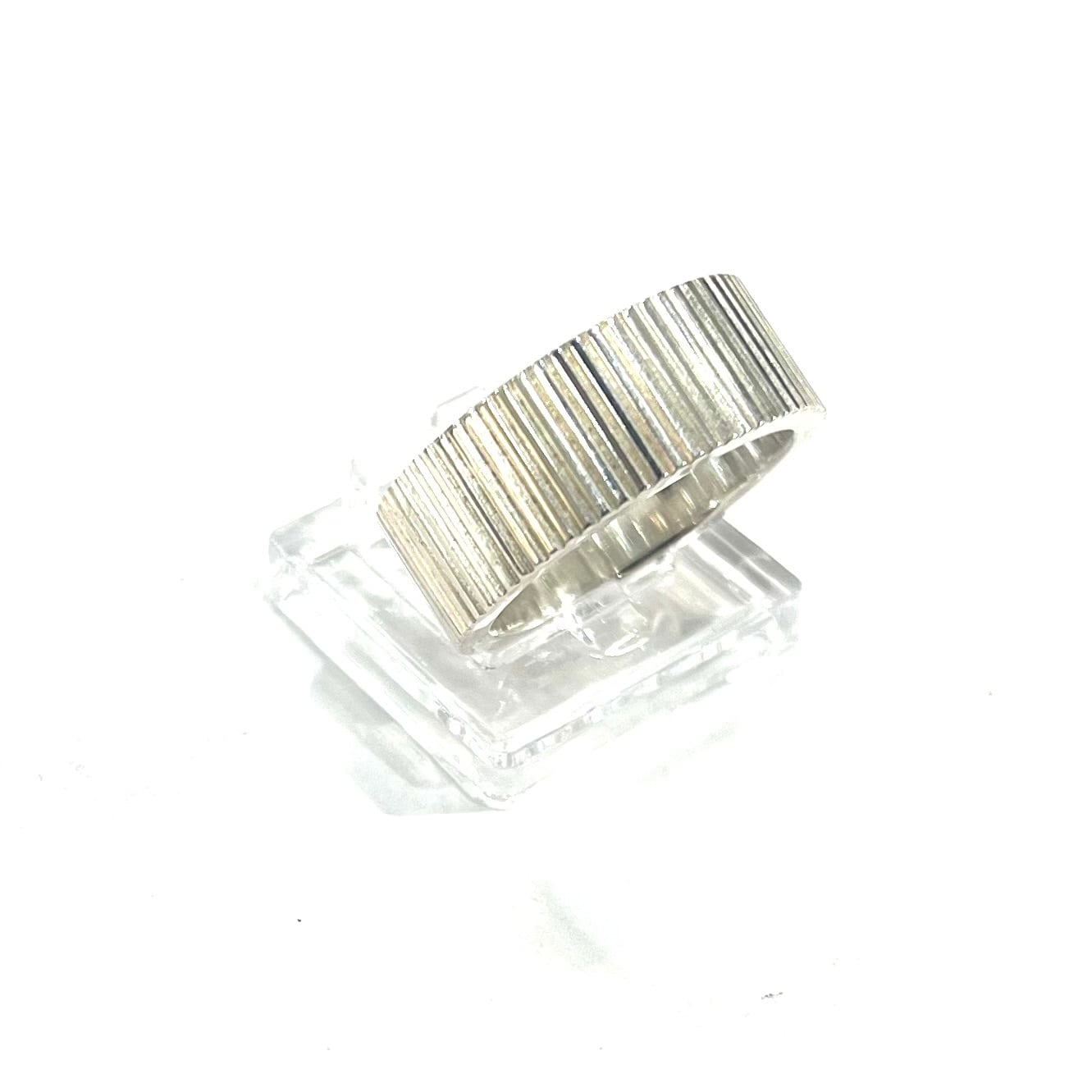 希少 【TIFFANY&CO】【15号】2776 コインエッジリング SV925シルバー