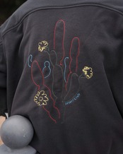 【#Re:room】CACTUS EMBROIDERY JACKET［REJ137］