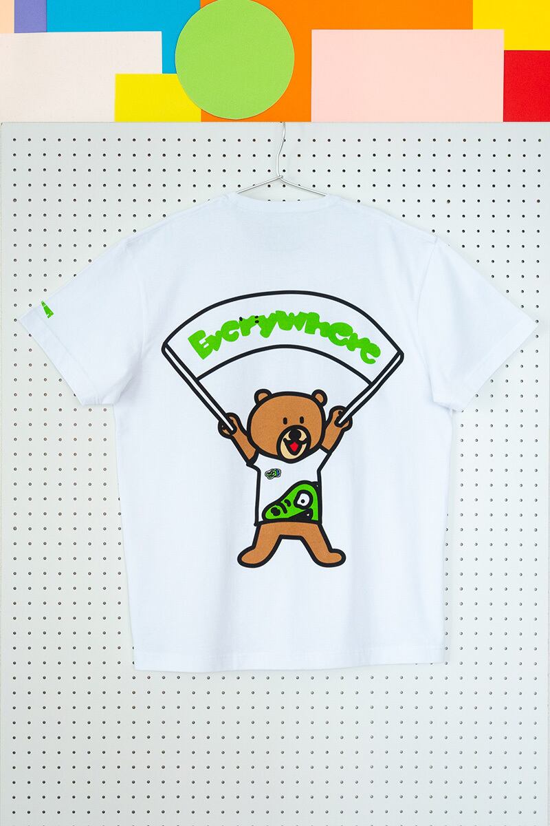 【予約販売商品】SorsorTシャツ corade新作  Everywhere熊ちゃんTシャツ