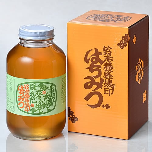 レンゲ蜂蜜【2.4kg】 | 鈴木養蜂場 はちみつ家