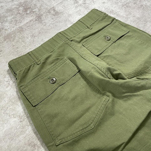 70s アメリカ軍 実物 OG-507 ベイカーパンツ 32×31 詳細写真12