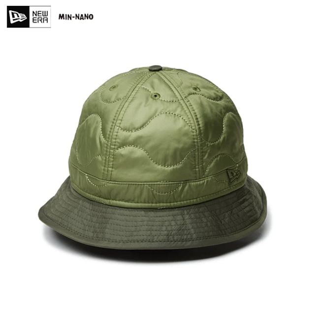 NEW ERA ニューエラ 14346914 エクスプローラー Powered by GORO NAKATSUGAWA（min-nano）キルティング エバーグリーン カーキブリム