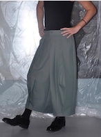 Wide Pleat Cropped Trousers