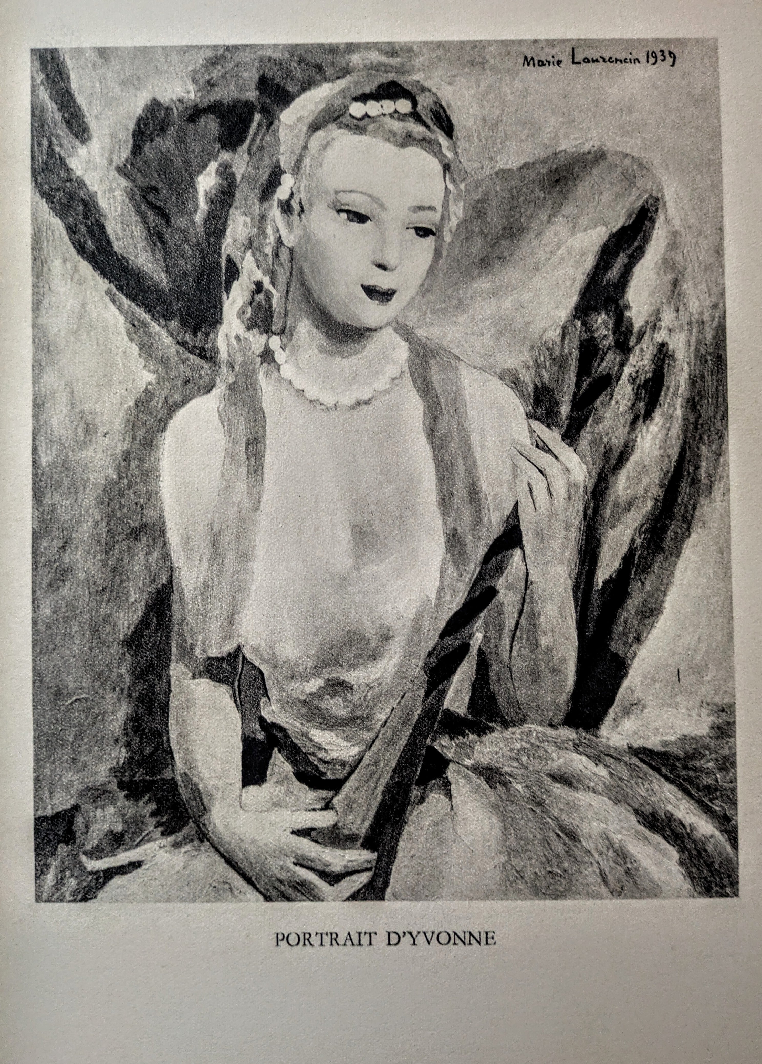 pマリ―・ロ―ランサンのエリオグラビュ−ル（腐蝕銅版画） | Heart art