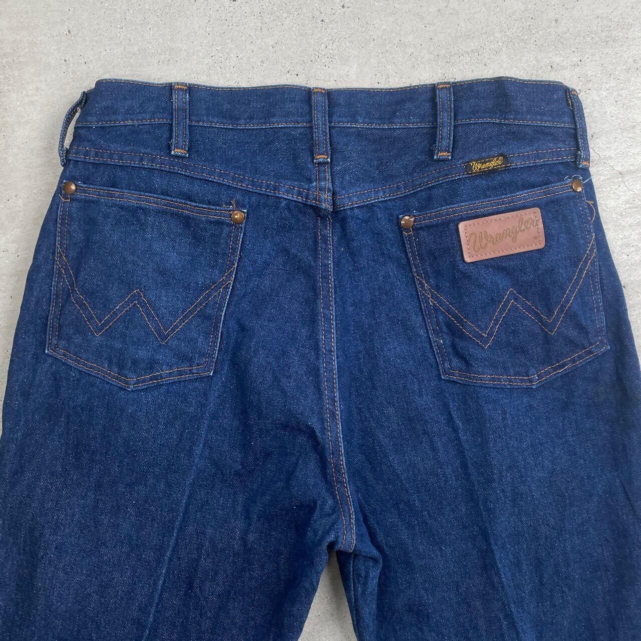 90年代 USA製 Wrangler ラングラー デニムパンツ 13MWZ メンズW34 古着 