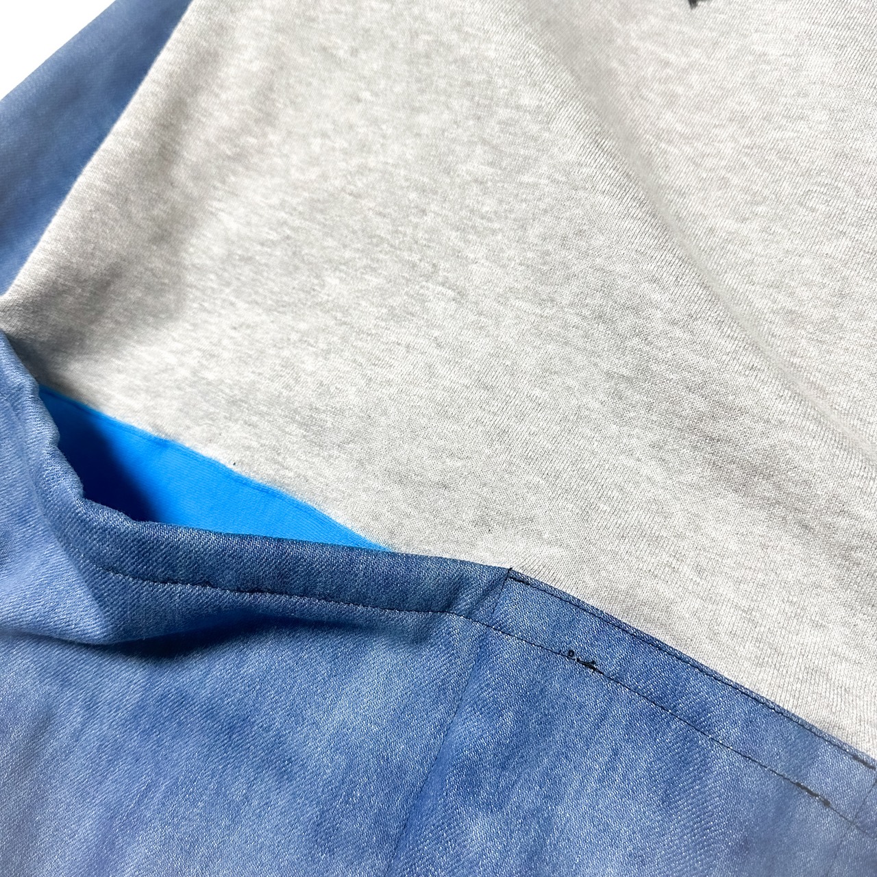 UNFINISHED ダメージデニムパーカー24006 　