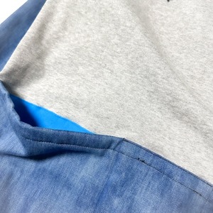 UNFINISHED ダメージデニムパーカー24006 　