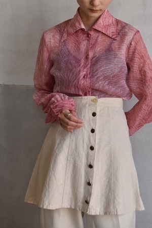 1970-80s cotto mini skirt
