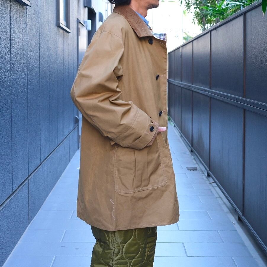 KENNETH FIELD(ケネスフィールド) /MAX PROOF COAT BM WAX-KHAKI-(52