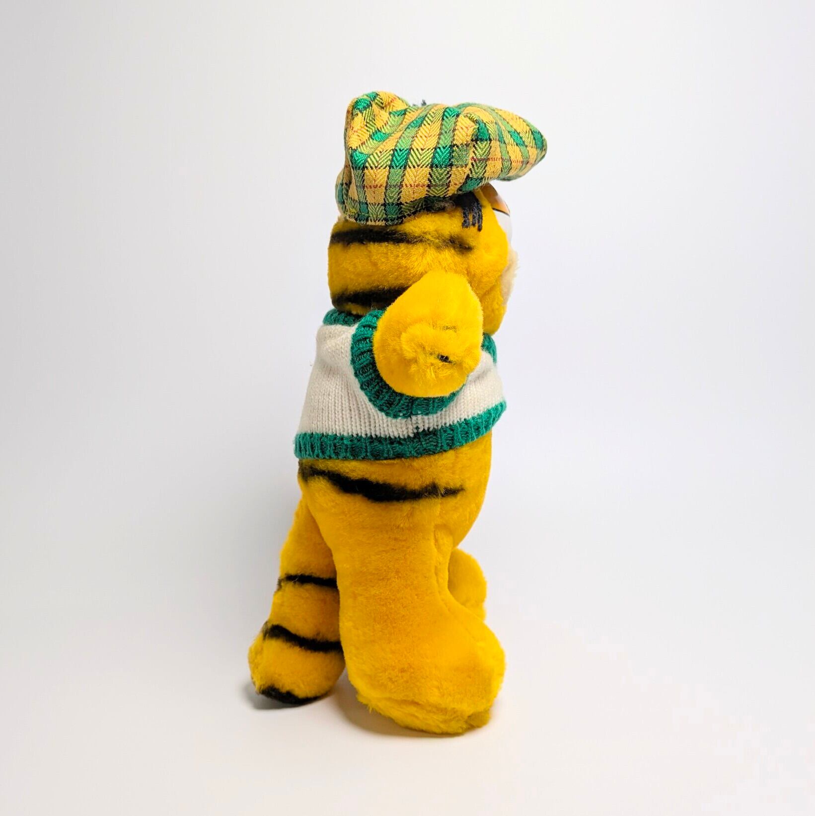 ☆ VINTAGE 1980年代初期 ☆【 Garfield ( ガーフィールド ) 】『 ガーフィールドGOLF 』ぬいぐるみ プラッシュ plush 1980年代年製 〚アメリカン雑貨 アメトイ〛