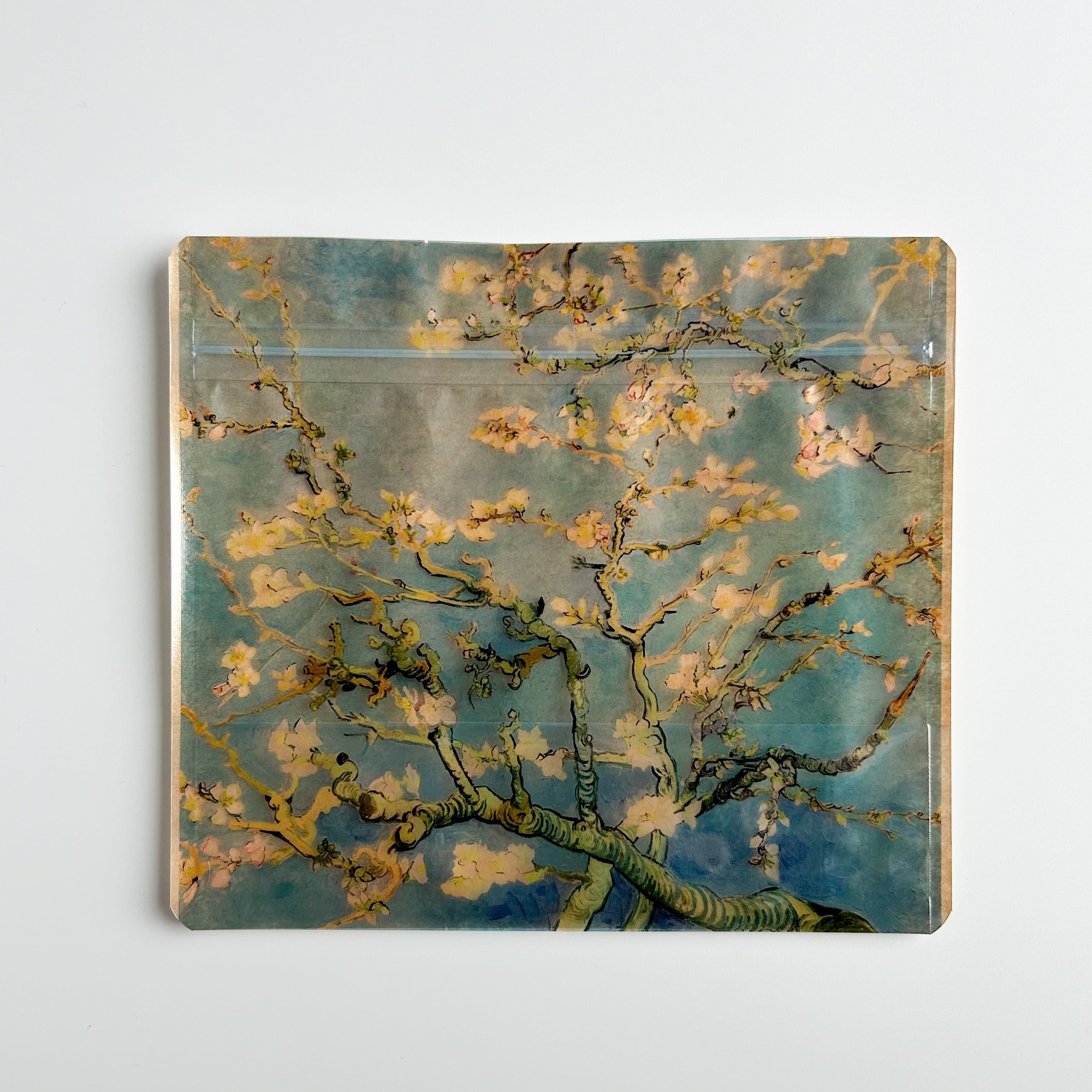 ゴッホ カレイドバッグ B：ひまわり・アイリス・花咲くアーモンドの木