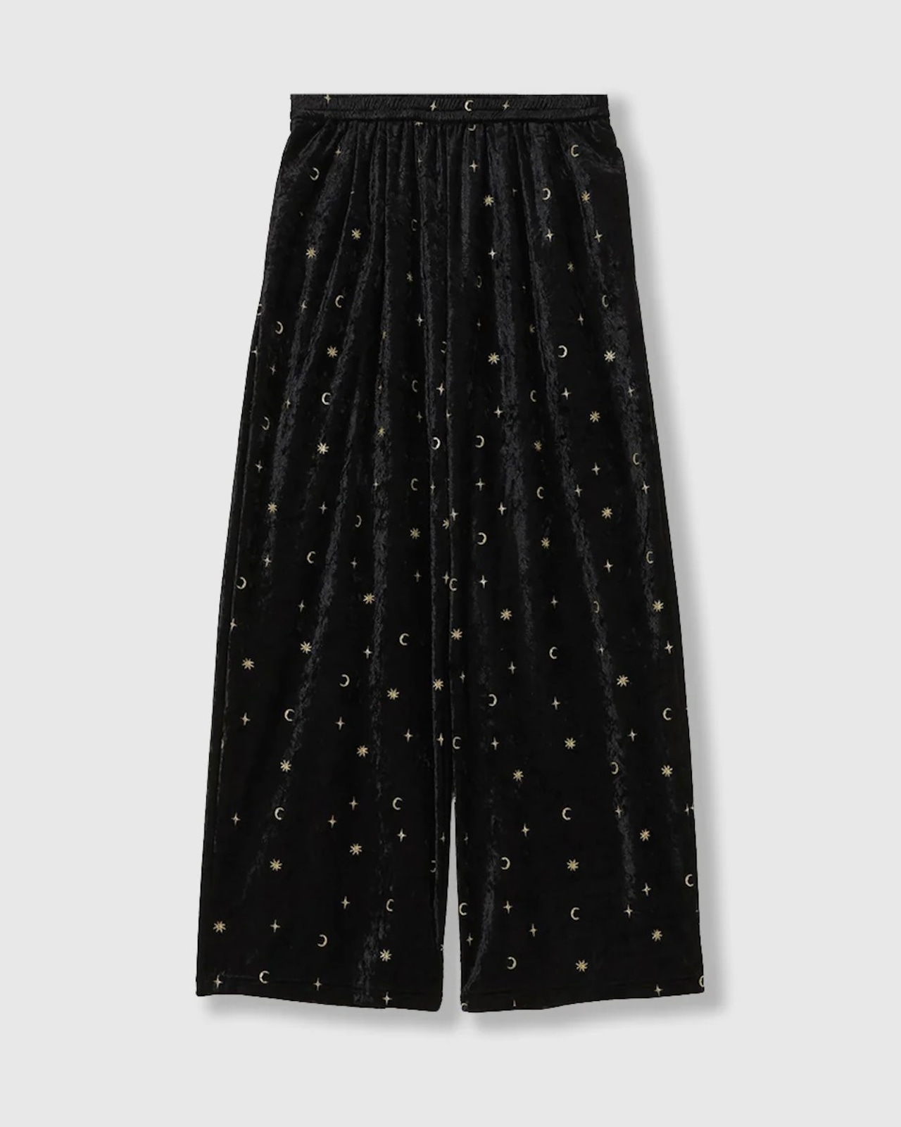 THINGS THAT MATTER シングスザットマター / ベロア パンツ / STICKER PRINT VELOUR PANTS - 7
