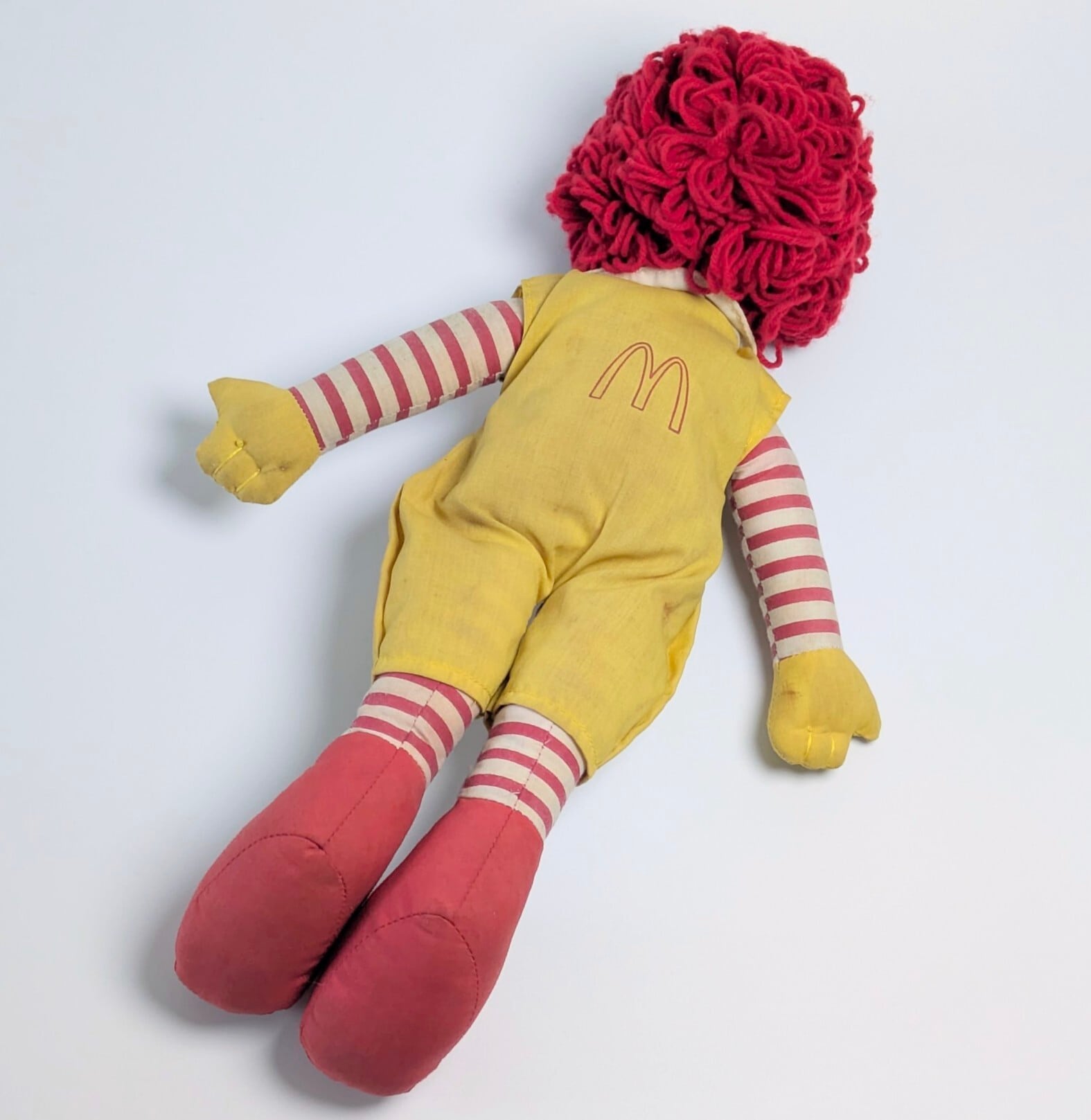 ☆VINTAGE 1984☆【 McDonald's( マクドナルド ) 】『 Ronald McDonald / ロナルド・マクドナルド 』Plush Toy / プラッシュ / ぬいぐるみ 〚アメリカン雑貨 アメトイ〛