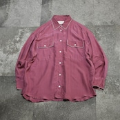 stitch design silk shirt