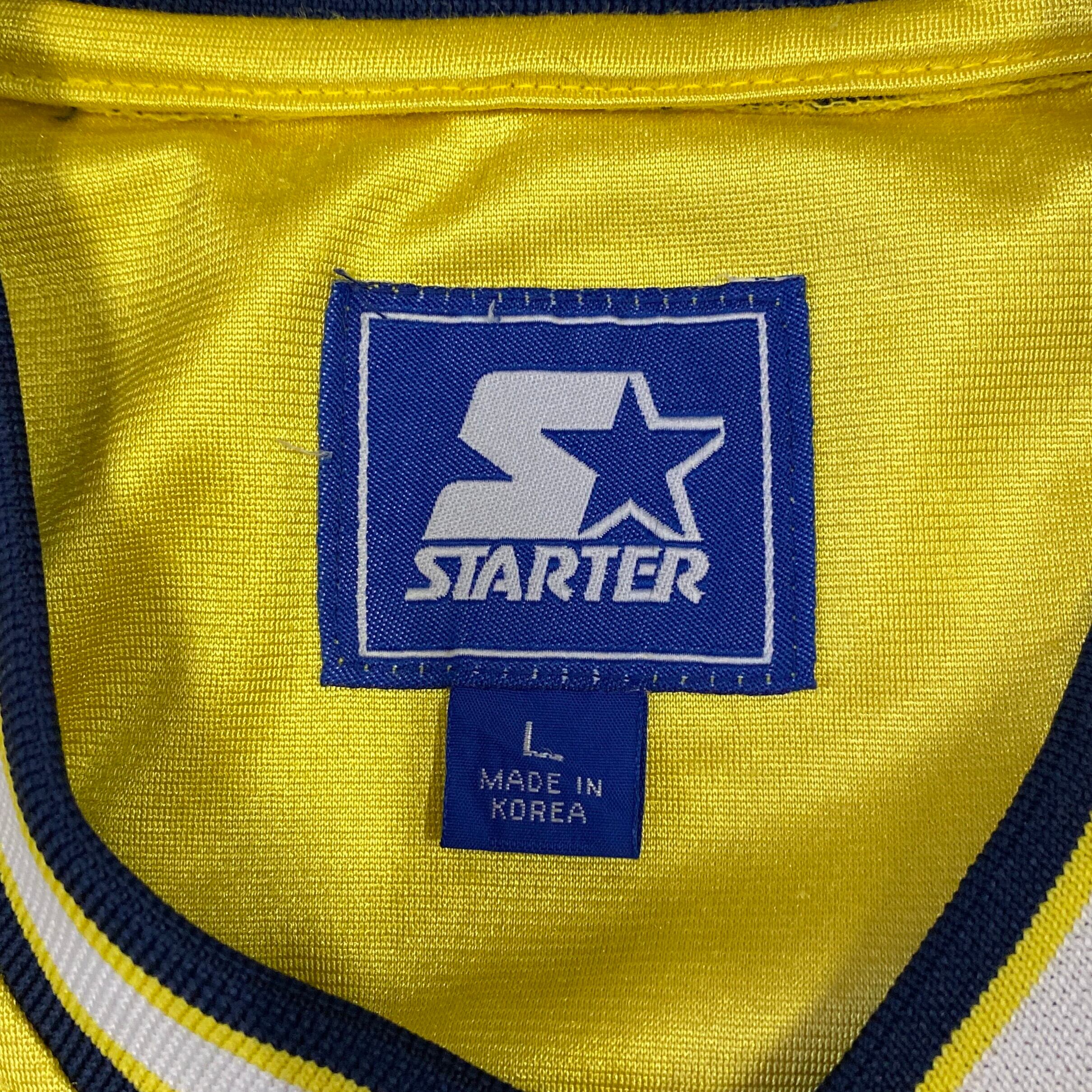 90年代 スターター MICHIGAN カレッジチーム ジャージ プルオーバー 