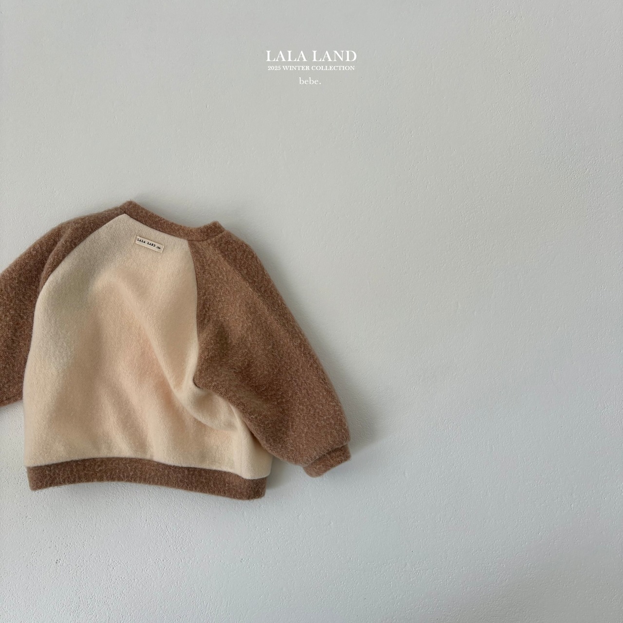 LALALAND 25/WI(Baby)Knit raglan cardigan