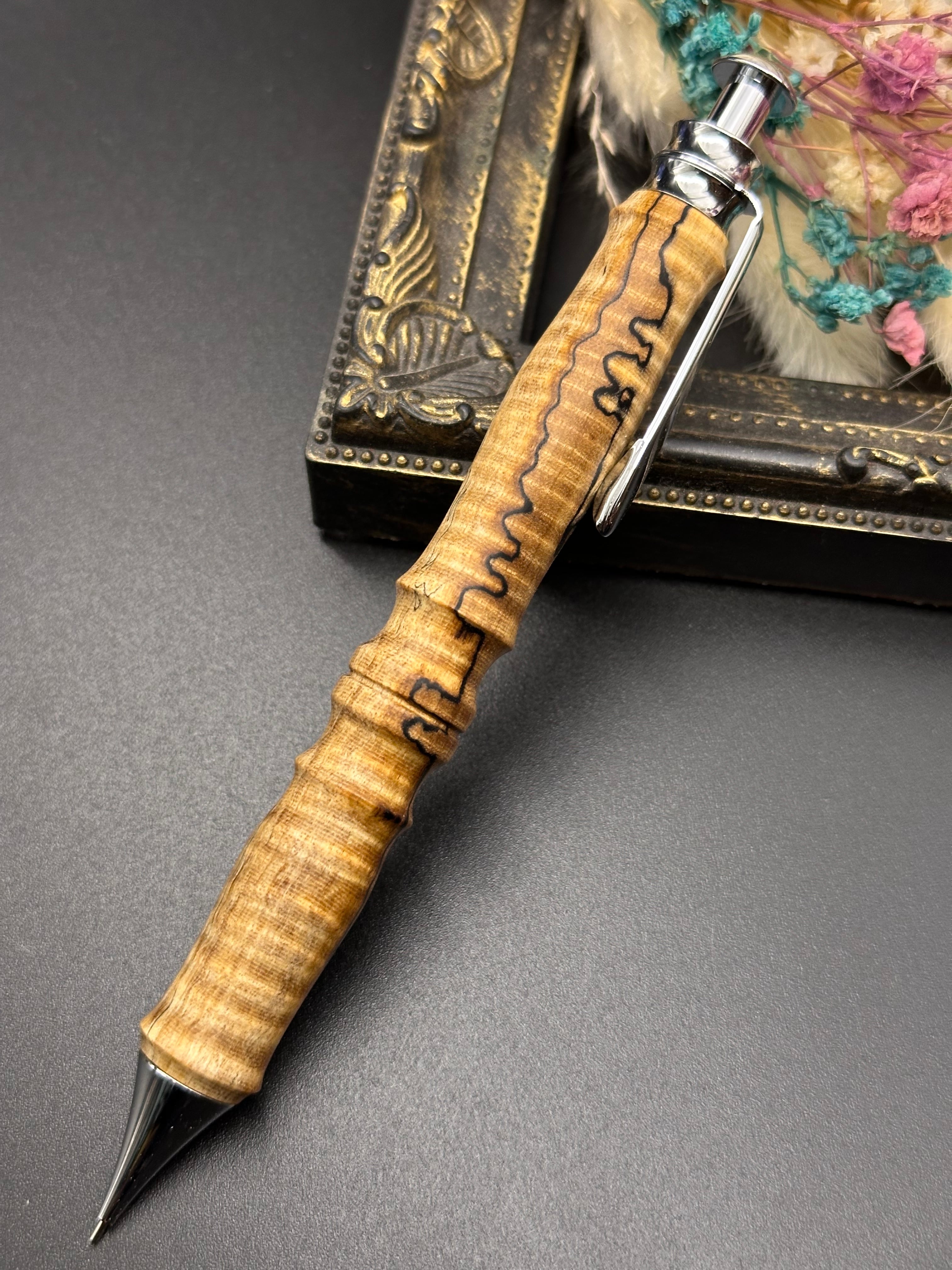 栃(縮杢スポルテッド)/木軸サンピューラ | Flamberg