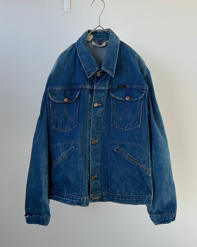 -Wrangler- Vintage 70s 124MJ Denim Jacket
