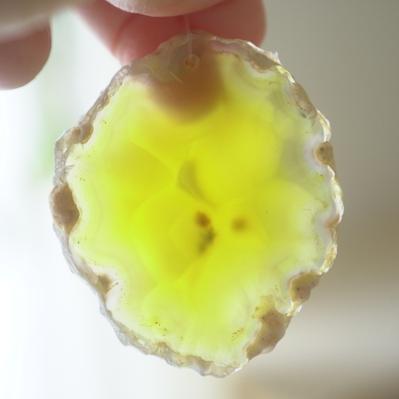 Spring Garden 05 - アゲートヒーリングチャイム / Agate Sun Catcher Wind Chime 621