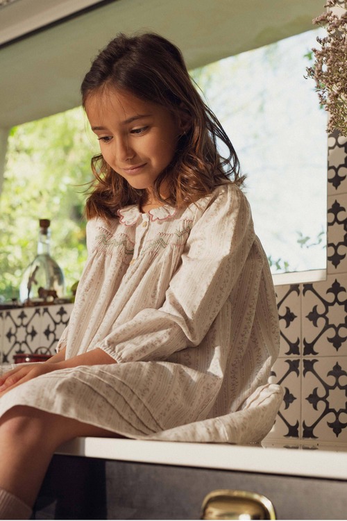 【Marie Puce Paris】AMANDA　Twill   dress～ Victorian Farandole