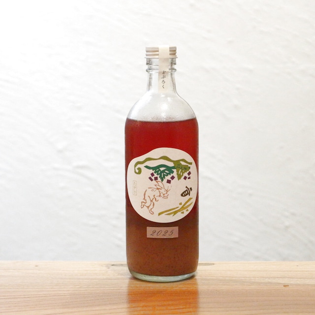 でじま芳扇堂  たすき  Art label 樺塩レモン長崎県 480ml｜樺島の塩と丸ごとレモンが奏でるミネラル感！大地と海の恵みのたっぷりのどぶろく 【クール便】