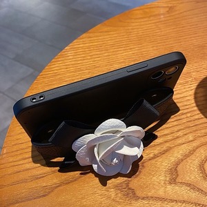 iPhone ケース ローズ リボン スマホケース M 250368
