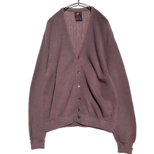 [ARNORD PALMER - Made In USA] Vintage Acrylic Sports Cardigan [1970s-] Vintage Acrylic Cardigan