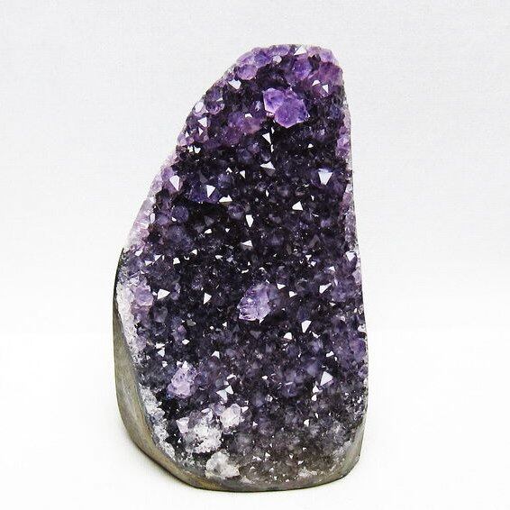 アメジスト クラスター 原石 567g ウルグアイ産 amethyst パワーストーン インテリア 天然石 置物 浄化 風水 厄除け 開運 一点物 182-7857