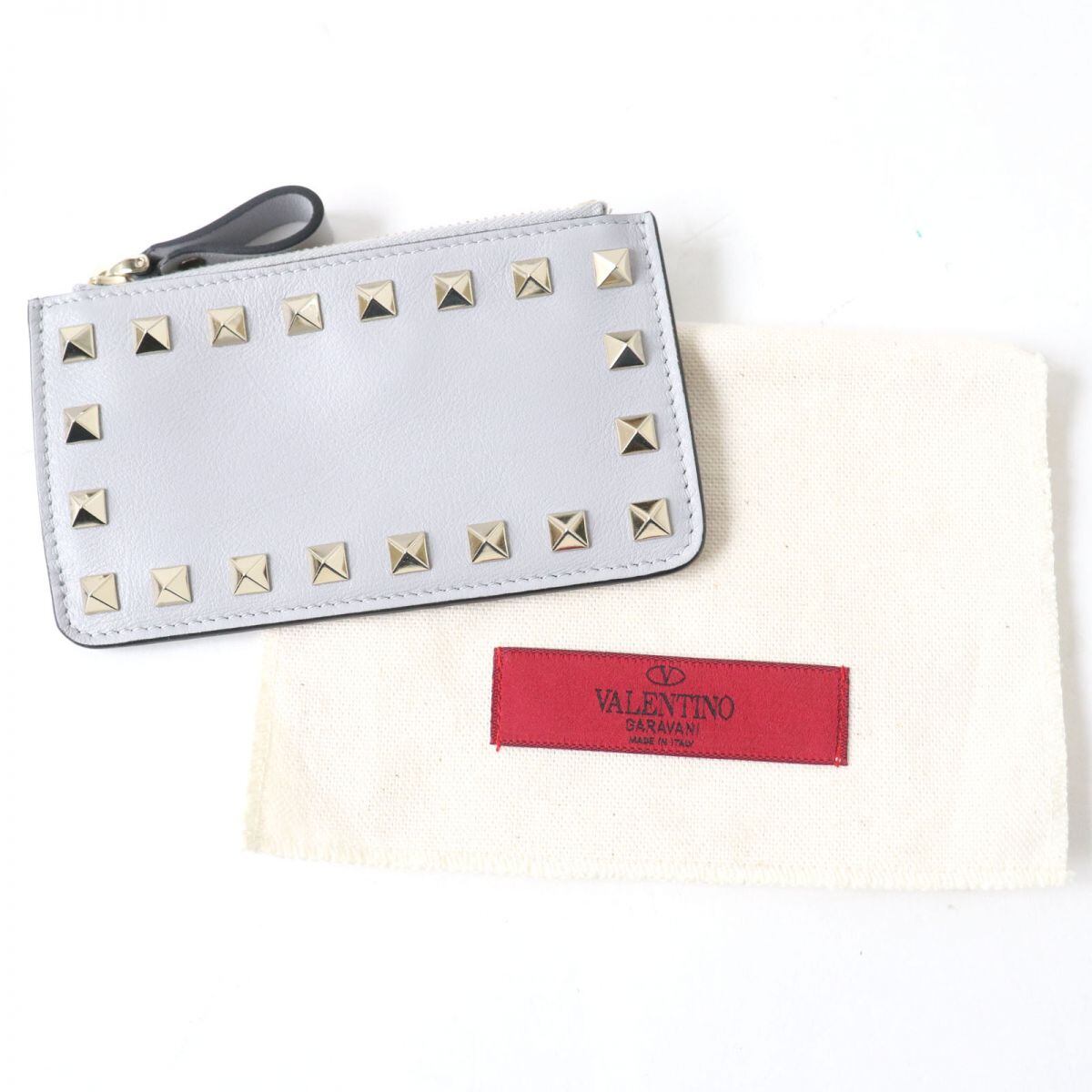 極美品☆ヴァレンティノ ガラヴァーニ ロックスタッズ レザー 極美品☆ヴァレンティノ ガラヴァーニ ロックスタッズ レザー