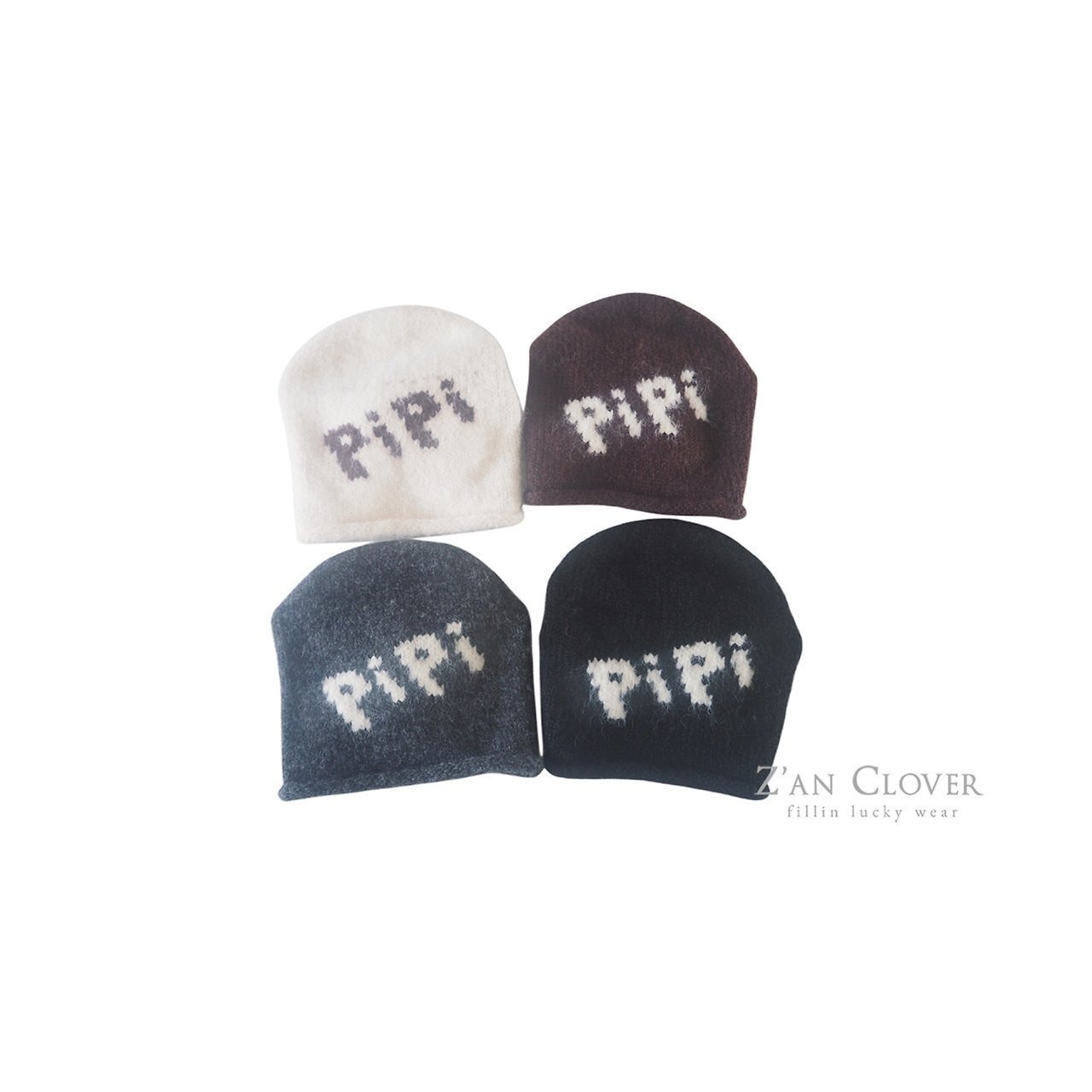 ZAN CLOVER［取寄］pipi knit beanie 26winter