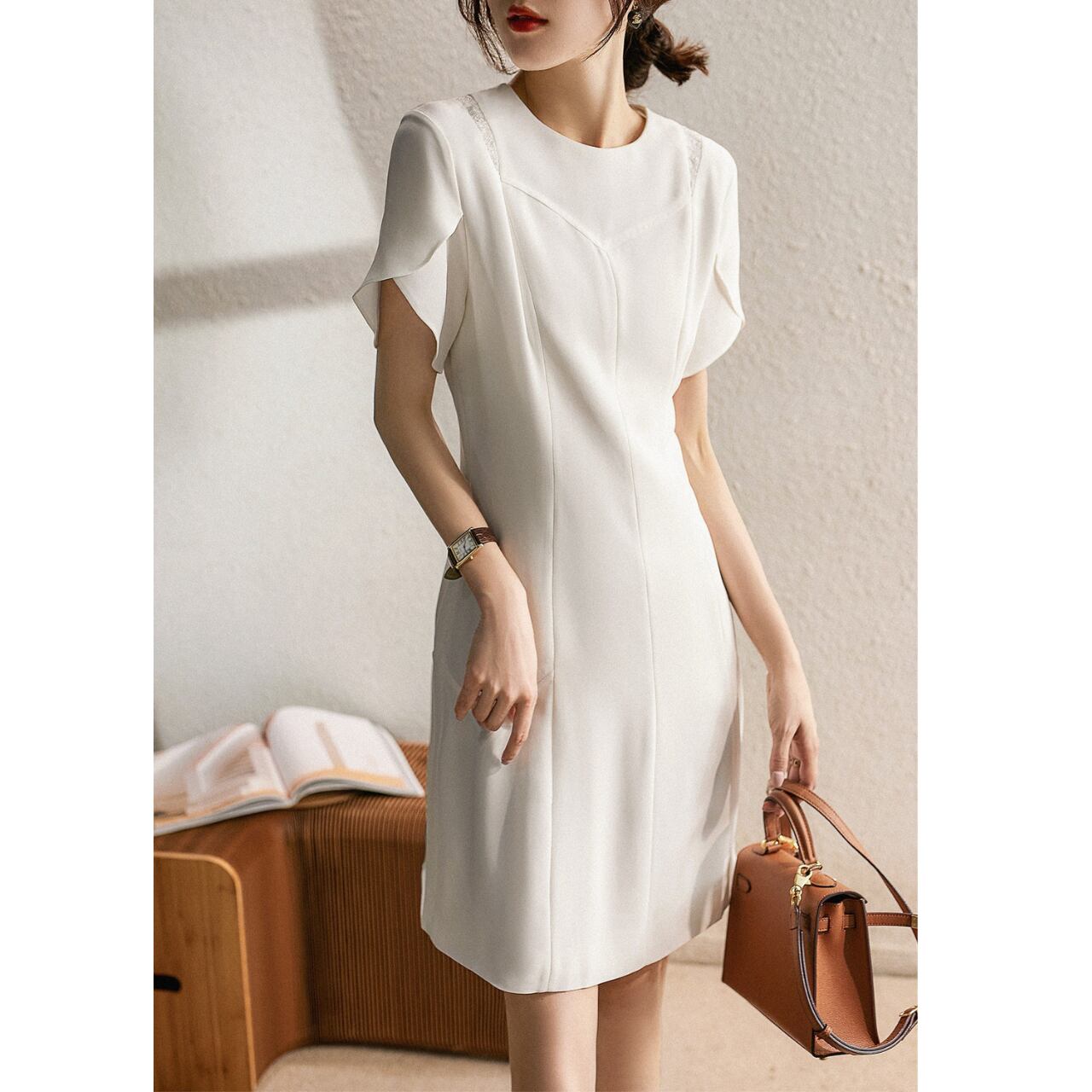 ホワイトワンピース 00079