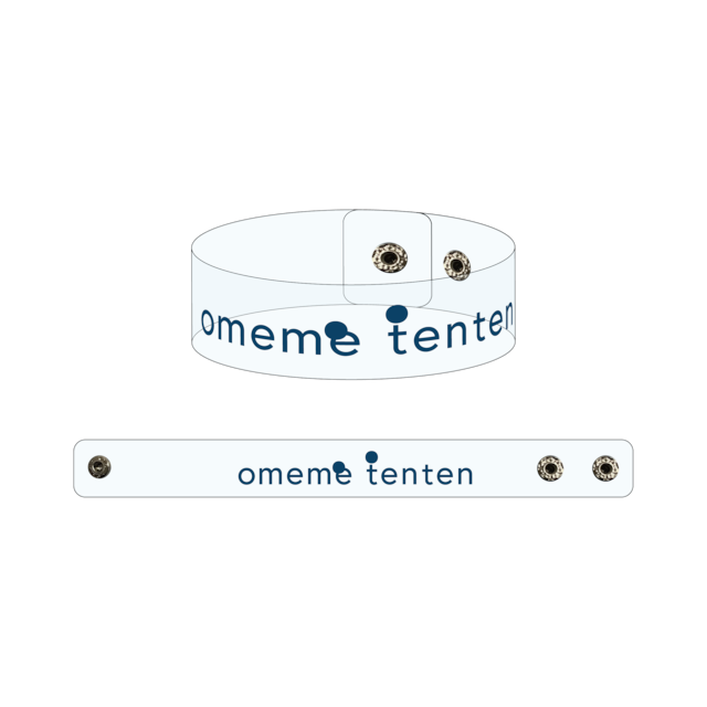 Logo clear bangle Logo clear bangle