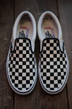 VANS " Skate Slip-on " Checker/WHT/BLK