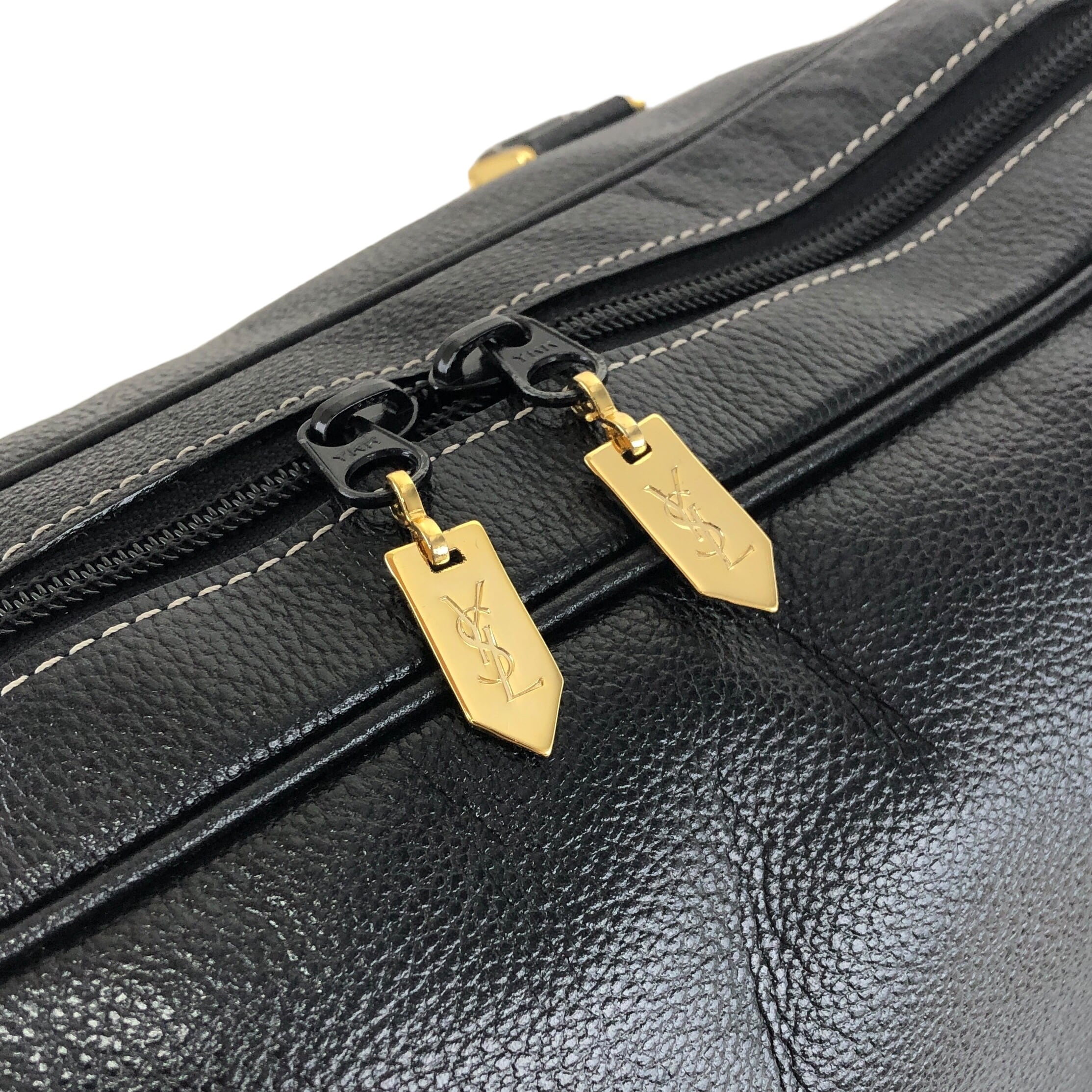 Yves Saint Laurent イヴ・サンローラン ハンドバッグ ブラック YSL Yves Saint Laurent イヴ・サンローラン ハンドバッグ ブラック YSL