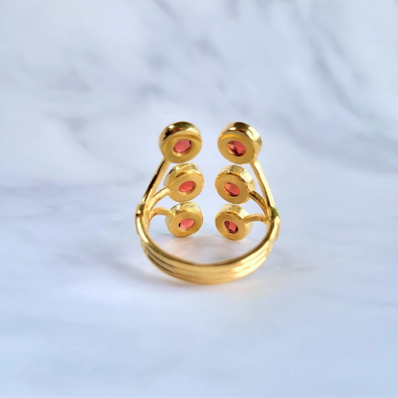 【即納】Orb Bouquet *GARNET* -anelli-