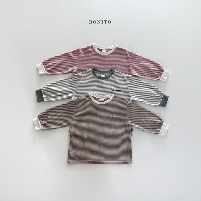 予約＿fine stripe T