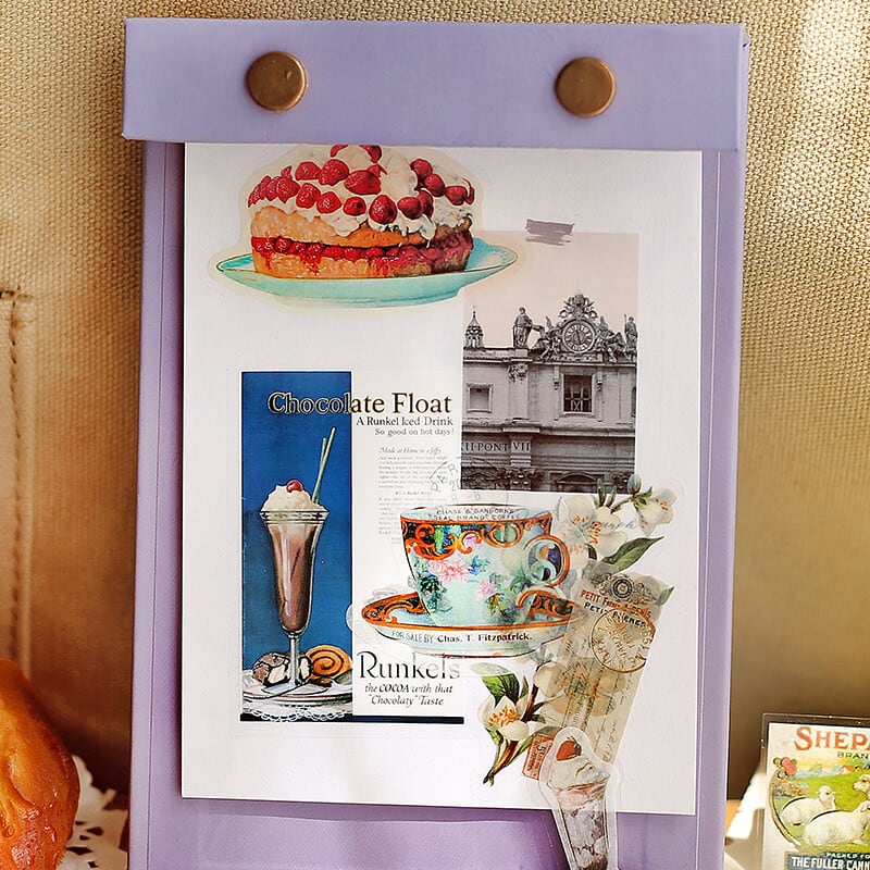 BGM ヴィンテージ・グリーン ミックスシール BG21